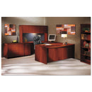 Safco Aberdeen Series Laminate Wood Door Hutch, 72w x 15d x 39.13h, Cherry