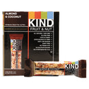 KIND Fruit and Nut Bars, Almond and Coconut, 1.4 oz, 12/Box