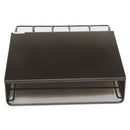 Safco One Drawer Hospitality Organizer, 5 Compartments, 12.5 x 11.25 x 3.25, Black