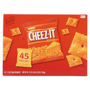 Sunshine Cheez-it Crackers, Original, 1.5 oz Pack, 45 Packs/Carton