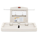 Rubbermaid Sturdy Station 2 Baby Changing Table, 33.5 x 21.5, Platinum