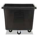 Rubbermaid Cube Truck, 500 lb Capacity, Black