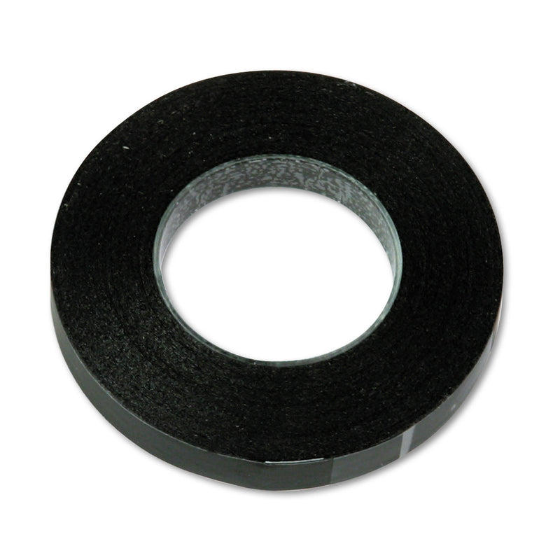 Chartpak Graphic Chart Tapes, 1" Core, 0.25" x 27 ft, Matte Black