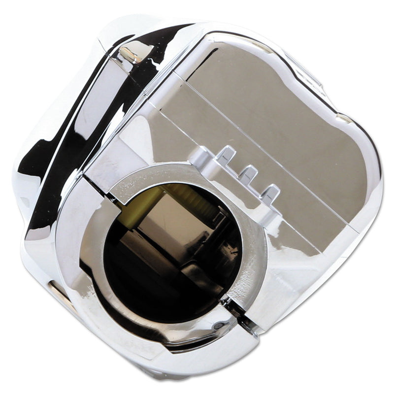 Rubbermaid Auto Flush Clamp-On Toilet Flushing System, Polished Chrome