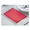 Hoffmaster Dinner Napkins, 2-Ply, 15 x 17, Red, 1000/Carton