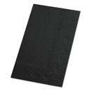 Hoffmaster Dinner Napkins, 2-Ply, 15 x 17, Black, 1000/Carton