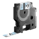 DYMO Rhino Permanent Vinyl Industrial Label Tape, 0.5" x 18 ft, Clear/Black Print