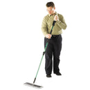 3M Easy Scrub Flat Mop Tool, 16 x 5 Head, 38" to 59.5" Green Aluminum Handle