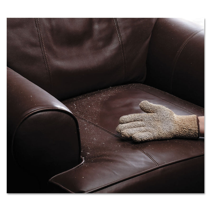 Master Caster CleanGreen Microfiber Dusting Gloves, 5" x 10, Pair