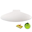 deflecto SuperMat Frequent Use Chair Mat, Medium Pile Carpet, 60 x 66, Workstation, Clear