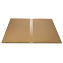 deflecto SuperMat Frequent Use Chair Mat, Medium Pile Carpet, 60 x 66, Workstation, Clear