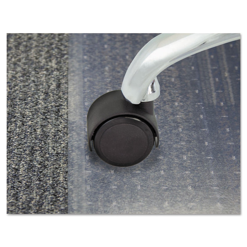 Master Caster Duet Dual Wheels, Grip Ring Type C Stem, 2" Soft Polyurethane Wheel, Matte Black, 5/Set