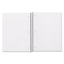 Mead Spiral Notebook, 3-Hole Punched, 1 Subject, Wide/Legal Rule, Randomly Assorted Covers, 10.5 x 7.5, 100 Sheets