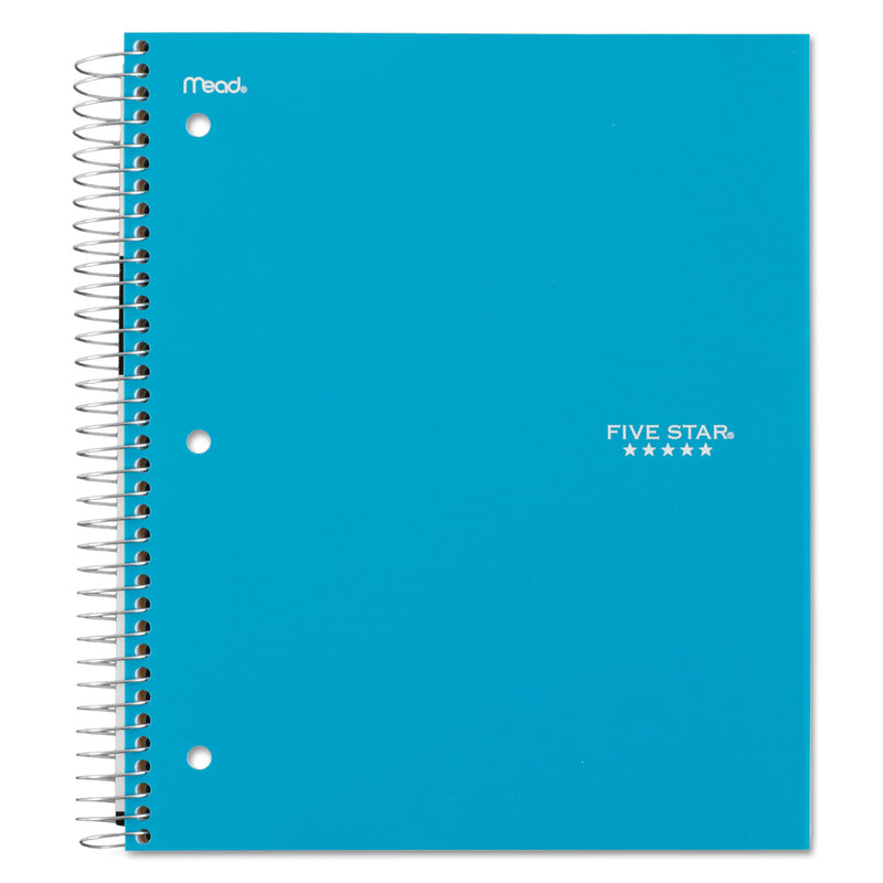 Five Star Trend Wirebound Notebook, 5 Subject, 4 Pockets, Medium/College Rule, Randomly Assorted Covers, 11 x 8.5, 200 Sheets