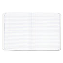 Mead Composition Book, Wide/Legal Rule, Black Cover, 9.75 x 7.5, 100 Sheets