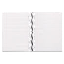 Mead Spiral Notebook, 3-Hole Punched, 1 Subject, Wide/Legal Rule, Randomly Assorted Covers, 10.5 x 7.5, 70 Sheets
