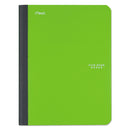 Five Star Composition Book, Medium/College Rule, Randomly Assorted Cover (Black/Cobalt Blue/Lime/Red/Teal/Yellow), 9.75 x 7.5,100 Sheet