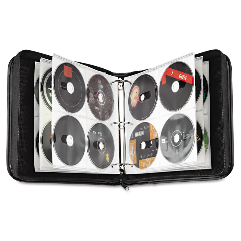 Case Logic CD/DVD Expandable Binder, Holds 208 Discs, Black