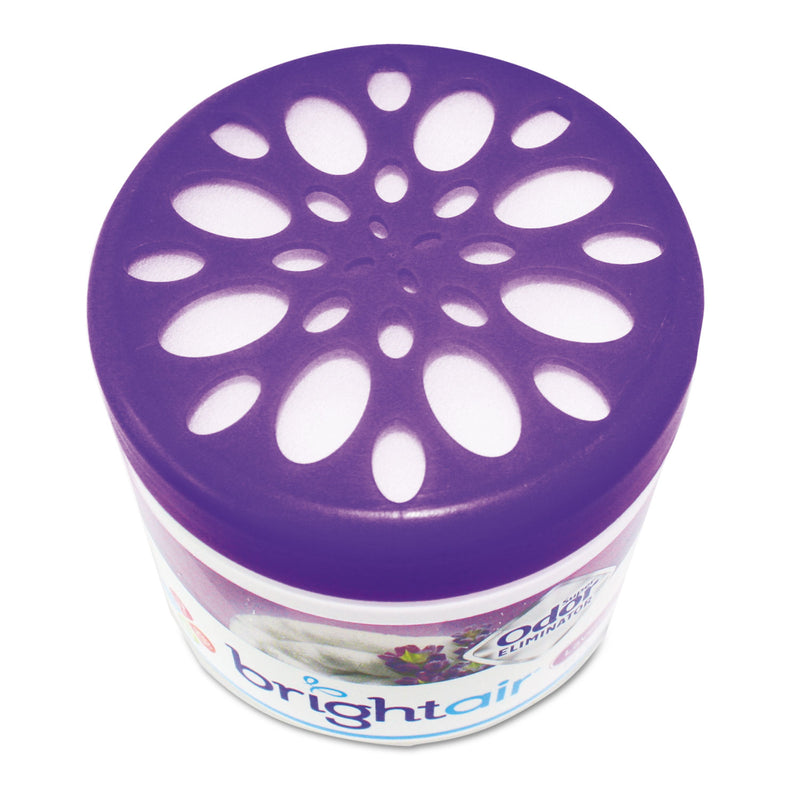 BRIGHT Air Super Odor Eliminator, Lavender and Fresh Linen, Purple, 14 oz Jar