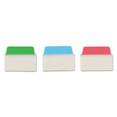 Avery Ultra Tabs Repositionable Tabs, Standard: 2" x 1.5", 1/5-Cut, Assorted Colors (Blue, Green and Red), 48/Pack