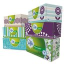 Puffs Plus Lotion Facial Tissue, 2-Ply, White, 124 Sheets/Box, 6 Boxes/Pack, 4 Packs/Carton