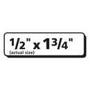 Avery Matte Clear Easy Peel Mailing Labels w/ Sure Feed Technology, Laser Printers, 0.5 x 1.75, Clear, 80/Sheet, 10 Sheets/Pack