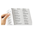Avery Matte Clear Easy Peel Mailing Labels w/ Sure Feed Technology, Laser Printers, 1 x 2.63, Clear, 30/Sheet, 25 Sheets/Box