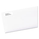 Avery White Address Labels w/ Sure Feed Technology for Laser Printers, Laser Printers, 0.5 x 1.75, White, 80/Sheet, 250 Sheets/Box