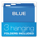 Pendaflex Portable File Boxes, Letter Files, 13.88" x 14" x 11.13", Black