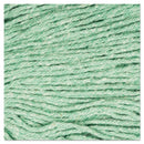 Boardwalk Super Loop Wet Mop Head, Cotton/Synthetic Fiber, 5" Headband, Large Size, Green