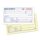 TOPS Money and Rent Receipt Books, Two-Part Carbonless, 2.75 x 4.78, 1/Page, 250 Forms