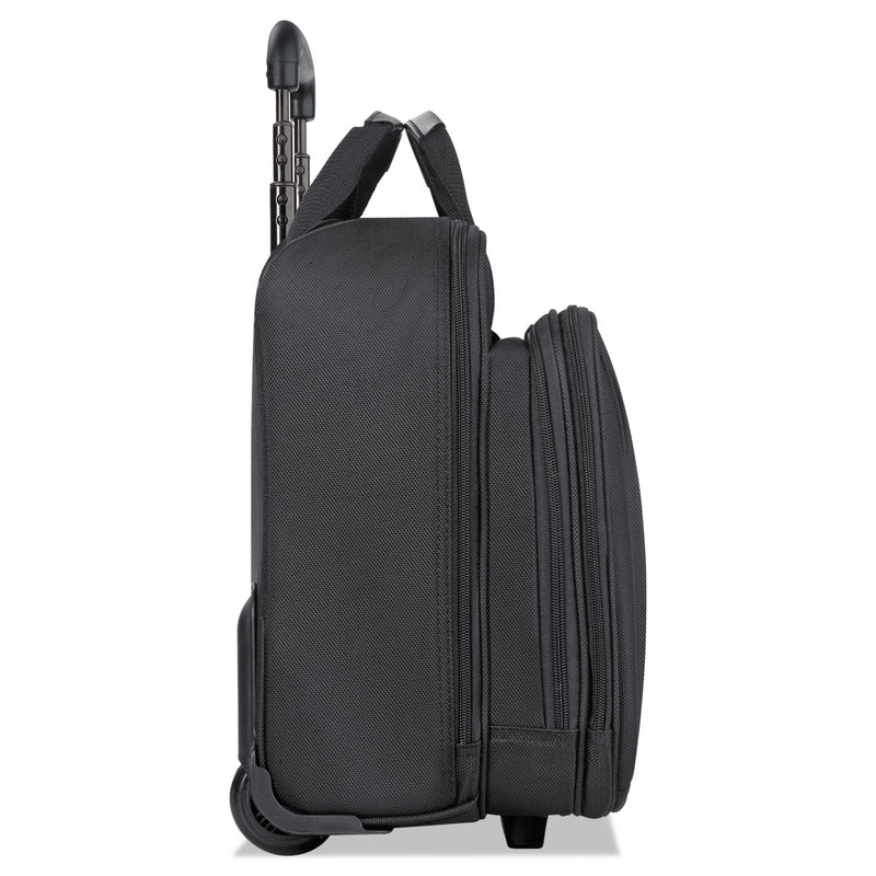 Solo Classic Rolling Case, Fits Devices Up to 17.3", Polyester, 17.5 x 9 x 14, Black