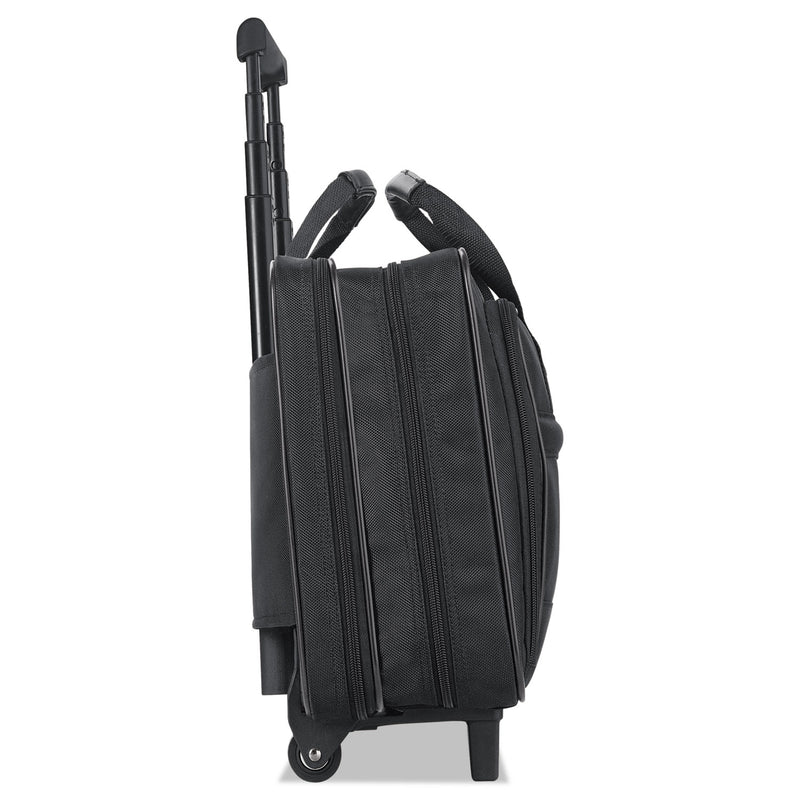 Solo Classic Rolling Case, Fits Devices Up to 15.6", Ballistic Polyester, 15.94 x 5.9 x 12, Black