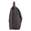 Solo Executive Leather Briefcase, Fits Devices Up to 16", Leather, 16.5 x 5 x 13, Espresso