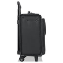Solo Classic Rolling Catalog Case, Fits Devices Up to 17.3", Polyester, 18 x 7 x 14, Black