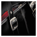 Solo Classic Tote, Fits Devices Up to 15.6", Vinyl, 13.75 x 17.5 x 3.75, Black/Red