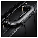 Solo Classic Attache, Vinyl, 12.5 x 4 x 17.5, Black