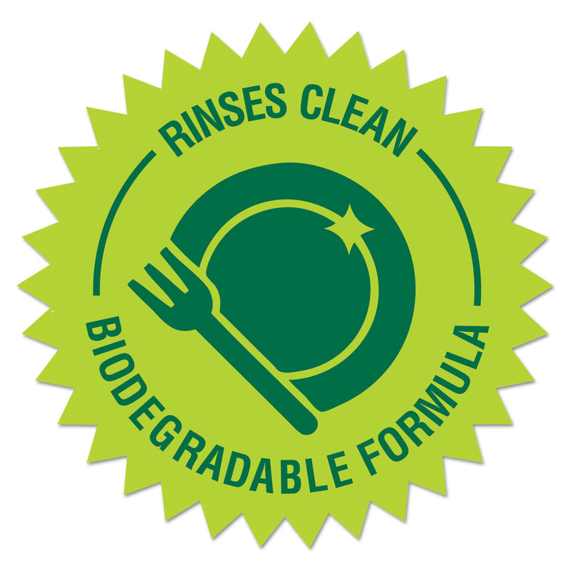 Seventh Generation Natural Dishwasher Detergent Concentrated Packs, Free and Clear, 45/Pack, 8 Packs/Carton