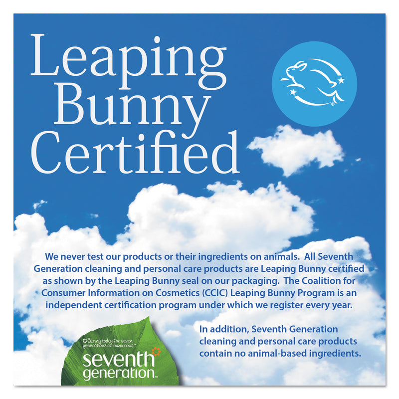 Seventh Generation Natural Laundry Detergent Packs, Powder, Unscented, 45 Packets/Pack, 8/Carton