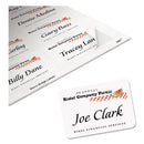 Avery Flexible Adhesive Name Badge Labels, 3.38 x 2.33, White, 400/Box