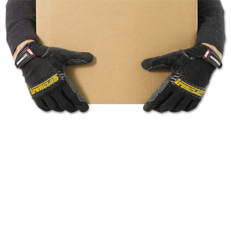 Ironclad Box Handler Gloves, Black, Large, Pair