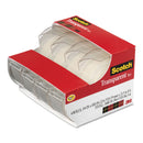 Scotch Transparent Tape In Handheld Dispenser, 1" Core, 0.75" x 70.83 ft, Transparent, 4/Pack