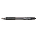 BIC GLIDE Bold Ballpoint Pen, Retractable, Bold 1.6 mm, Black Ink, Smoke Barrel, Dozen