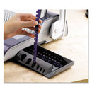 Fellowes Quasar 500 Electric Comb Binding System, 500 Sheets, 16.88 x 15.38 x 5.13, Metallic Gray