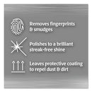 WEIMAN Stainless Steel Cleaner and Polish, 17 oz Aerosol, 6/Carton