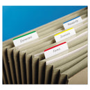 Post-it 2" Angled Tabs, Lined, 1/5-Cut, Assorted Primary Colors, 2" Wide, 24/Pack