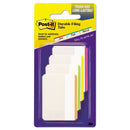 Post-it Lined Tabs, 1/5-Cut, Assorted Bright Colors, 2" Wide, 24/Pack
