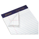 Ampad Gold Fibre Writing Pads, Narrow Rule, 50 White 5 x 8 Sheets, 4/Pack