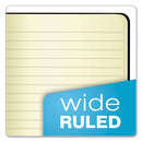 TOPS Idea Collective Journal, Soft Cover, 1 Subject, Wide/Legal Rule, Black Cover, 5.5 x 3.5, 40 Sheets, 2/Pack