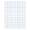 Ampad Quadrille Pads, Quadrille Rule (4 sq/in), 50 White (Standard 15 lb Bond) 8.5 x 11 Sheets